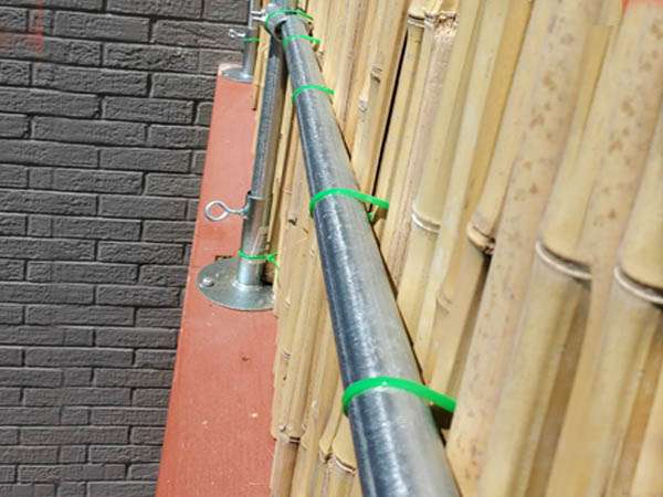 Above Deck Rail Bamboo Fence - Image 5