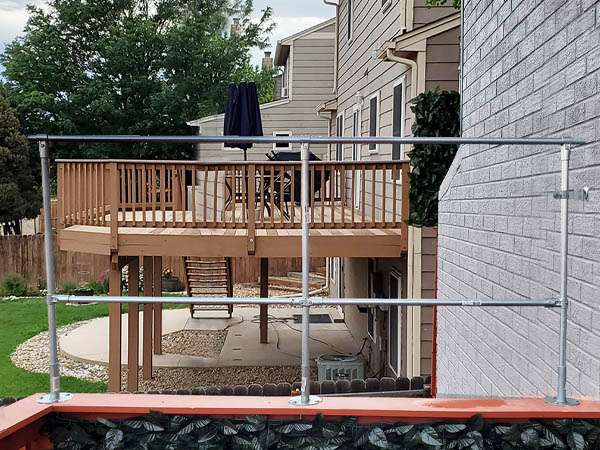 Above Deck Rail Bamboo Fence - Image 6