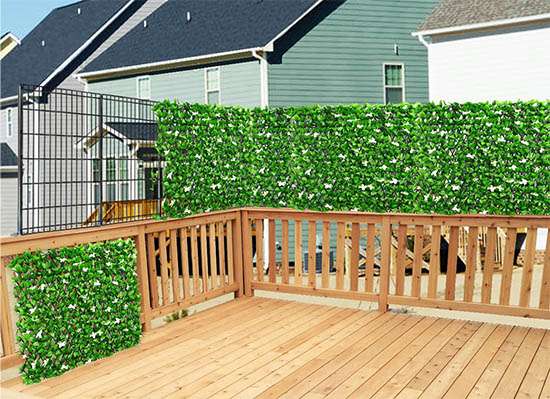 Privacy Fence For Deck Railing